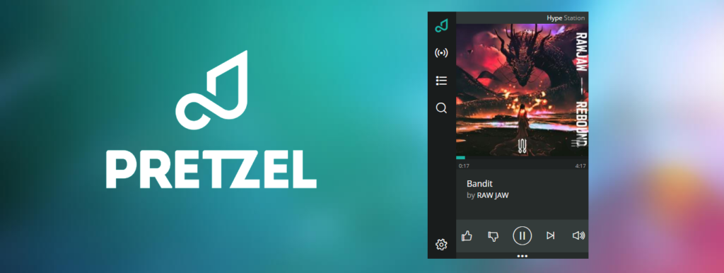 Pretzel - a Music App for Streamers