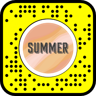 The Summer Snap Chat Filter QR code